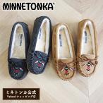 ショッピングミネトンカ 【ミネトンカ 公式】MINNETONKA ファーモカシン【CALLY THUNDERBIRD ANIMIKII】キャリー サンダーバード アニミキ