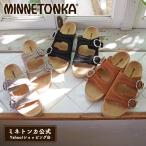 ショッピングMINNETONKA 【40％OFF】ミネトンカ公式 MINNETONKA 【GEORGINE CLASSIC】ベルトサンダル  ジョージーンクラシック ダブルベルト フラットサンダル ペタンコ サンダル