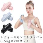 ソフトダンベル 2個セット 0.5kg ソフトアレー ダンベル ハンドウェイト 筋トレ エクササイズ ダイエット フィットネス器具 トレーニング用品