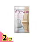 ショッピングピッタマスク ピッタ・マスク スモール シック PITTA MASK SMALL CHIC 3枚(3色入) ポリウレタン 耳 痛くなりにくい 通気性が良い 洗える メガネ 曇りにくい 2個セット