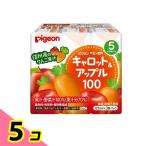  Pigeon бумага упаковка напиток Carrot &amp; Apple 100 125mL (×3 упаковка ) 5 шт. комплект 