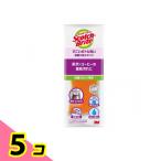 3M Scotch * яркий поразительный бутылка мытье замена для губка 1 штук ( orange ) 5 шт. комплект 