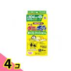 ショッピングダニ捕りシート アース ダニがホイホイ ダニ捕りシート まくら・クッション用 4枚入 4個セット