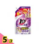 トップ クリアリキッド抗菌 部屋干し 液体 洗濯洗剤 詰め替え用 900g 5個セット