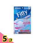 フィッティ ブレステック 立体マスク ホワイト ふつうサイズ 5枚入 5個セット