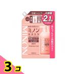 ミノン全身シャンプー しっとりタイプ 液体 詰め替え用 大容量 800mL 3個セット