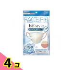 ビースタイル 立体冷感タイプ サンドベージュ×ピーチモカ ふつうサイズ 7枚入 4個セット
