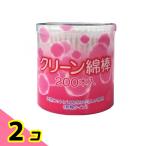  хлопок *labo clean ватная палочка 200 шт. входит 2 шт. комплект 