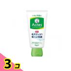 メンソレータムアクネス 薬用毛穴すっきり粒つぶ洗顔 130g 3個セット