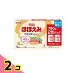  Meiji щека .. жестяная банка модель младенец для мука молоко 1560g (780g×2 жестяная банка упаковка ) 2 шт. комплект 