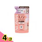ミノン全身シャンプー 泡タイプ 無香料 詰め替え用 400mL 4個セット