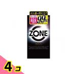 コンドーム  避妊具 ラテックス ZONE ゾーン 6個 4個セット