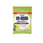 サヤカ 鉄・葉酸キャンディー +ビタミンE・C(レモンライム味) 65g (1個)