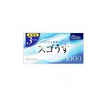 2980円以上で注文可能  ジェクスコンドーム スゴうす1000 36個入 (12コ入×3箱パック) (1個)