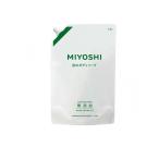 ミヨシ石鹸 無添加せっけん 泡のボディソープ 詰め替え用 スパウト 1L (1個)