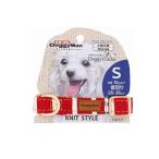  Doogie man Doggy's Tailor собака цвет ошейник S вязаный стиль красный / белый 1 штук (1 шт )