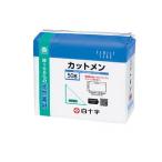 衛生用品 救急 天然 白十字 FC カットメン 脱脂綿 7.5cm×14.5cm 50g (1個)