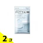 ショッピングピッタマスク 国産マスク 洗える 花粉 白 ピッタ・マスク レギュラー ホワイト PITTA MASK REGULAR WHITE 3枚 2個セット