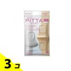 ショッピングピッタマスク ピッタ・マスク スモール シック PITTA MASK SMALL CHIC 3枚(3色入) ポリウレタン 耳 痛くなりにくい 通気性が良い 洗える メガネ 曇りにくい 3個セット