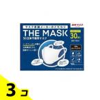 日本マスク THE MASK(ザ マスク) 3D立体不織布マスク ホワイト レギュラーサイズ 30枚 3個セット