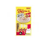 いなば 猫用おやつ CIAOちゅ〜る(チャオちゅーる) とりささみ&日本海産かに 14g× 4本入 (1個)