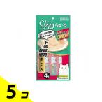 ショッピングちゅーる いなば 猫用おやつ CIAOちゅ〜る(チャオちゅーる) 下部尿路配慮 まぐろ 14g× 4本入 5個セット