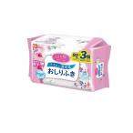 レック こころ想い 流せるおしりふき 80枚入 (×3個パック) (1個)