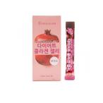 HEALSLAB Hill zlabo диета коллаген желе гранат 20g× 10. входить (1 шт )