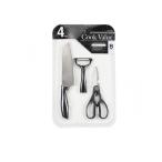 パール金属 Cook Value 4点Bセット(ピーラー) 1組入 (1個)