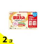 ショッピングほほえみ 明治ほほえみ 缶タイプ 赤ちゃん用粉ミルク 1560g (780g×2缶パック) 2個セット