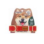  Doogie man Doggy's Tailor собака цвет ошейник M кожа стиль красный 1 штук (1 шт )