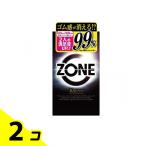 ショッピングコンドーム コンドーム スキン フィット ゼリー ZONE ゾーン 10個 2個セット
