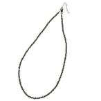 Yahoo! Yahoo!ショッピング(ヤフー ショッピング)ブラック スピネル ネックレス スピネル天然石 天然石 ダイヤモンドカット 光沢ブラック ブラックサファイア サイズ調整可 黒