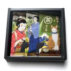  чай подарок комплект I. река I.. японский чай зеленый чай кошка . земля производство симпатичный подарок Shizuoka чай 