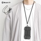 スマホショルダー ストラップ メンズ レディース シンプル ラバー スマホストラップ マイノリティ minority