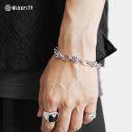 ブレスレット メンズ シルバー おしゃれ ブレスレッド シンプル コーデ アクセ プレゼント ギフト ブランド マイノリティ minority