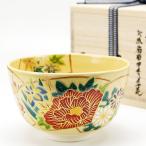 ショッピング抹茶 抹茶茶碗 地紙四季草花 通年物 鈴木一点作 茶道具 陶磁器 茶の湯用品 抹茶お点前用