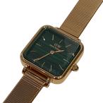 Daniel Wellingtonダニエルウェリントン 腕時計 クアドロ スタディオ ピアノリンク  ローズゴールド 22mm レディース クオーツ DW00100517 展示品 感謝セール