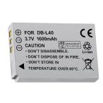  новый товар SANYO DB-L40 сменный аккумулятор [1200mAh 3.7V]1 год гарантия lithium ион аккумулятор цифровая камера цифровая камера перезаряжаемая батарея 