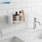  магнит тип складной место хранения корзина, стальной, S размер (28×11×11cm)/L размер (42.5×26.1×26.1cm), выдерживаемая нагрузка 3-5kg, ванная * кухня для (White,S)