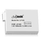 【期間限定 3%OFF】【1年保証】CANON 対応 LP-E8 互換 バッテリーパック  EOS Kiss X4 X5 X6i X7i互換充電器 セット minshi
