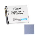 【クロス付き】minshi CASIO JVC【1200mAh 