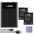 【セット】minshi GoPro HERO 3 AHDBT-302【1600mAh 3.7V】高品質交換用バッテリー【2個】