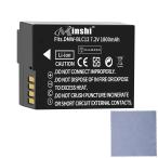 【清潔布ー付】minshi Panasonic DMW-BLC12 DMC-G5 DMW-BLC12【1800mAh 7.2V】PSE認定済 高品質DMW-BLC12交換用バッテリー オリジナル充電器との互換性がない