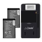 【充電器と電池2個】minshi Softbank MCN4