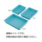 ds-（まとめ）プラスチックバット（ブルー）XL-B〔×5