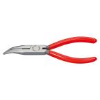 ds-KNIPEX クニペックス 2521-160 40゜先曲 ラジオペンチ SB 工具 ツール DIY 作業工具 道具