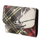 ヴィヴィアン ウエストウッド VIVIENNE WESTWOOD 折りたたみ財布 レディース 二つ折り ミニ財布 51150003-10802 O102 マルチ系 チェック
