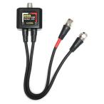SSA x TIMELY 地デジ(UHF) & CS/BS アンテナ 分波器 4K8K対応 全長約28cm 出力側ケーブル2本搭載 TV-S