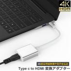 USB Type C to HDMI 変換アダプタ USB C to HDMI交換コネクター USB C HDMI 変換ケーブル 4Kビデオ対応 設定 送料無料